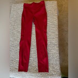 Lululemon Red Leggings